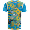 Gold Coast Titans Sport T-Shirt - Argyle Patterns Style Tough Fan Rugby For Life
